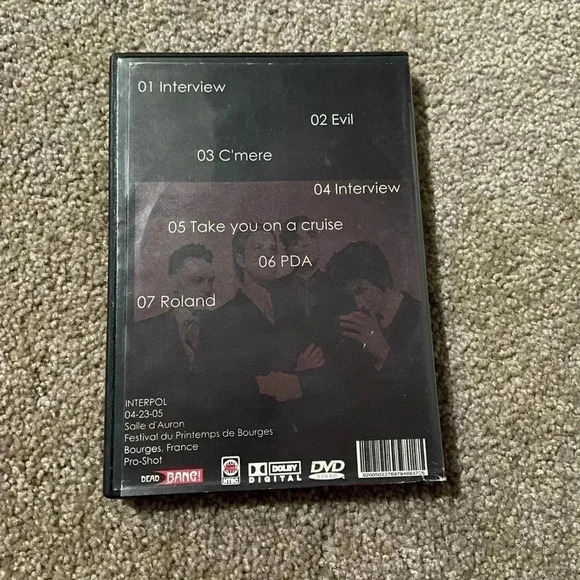 (RARE) Interpol Festival du Printemps de Bourges (2005) - Picture 2 of 3